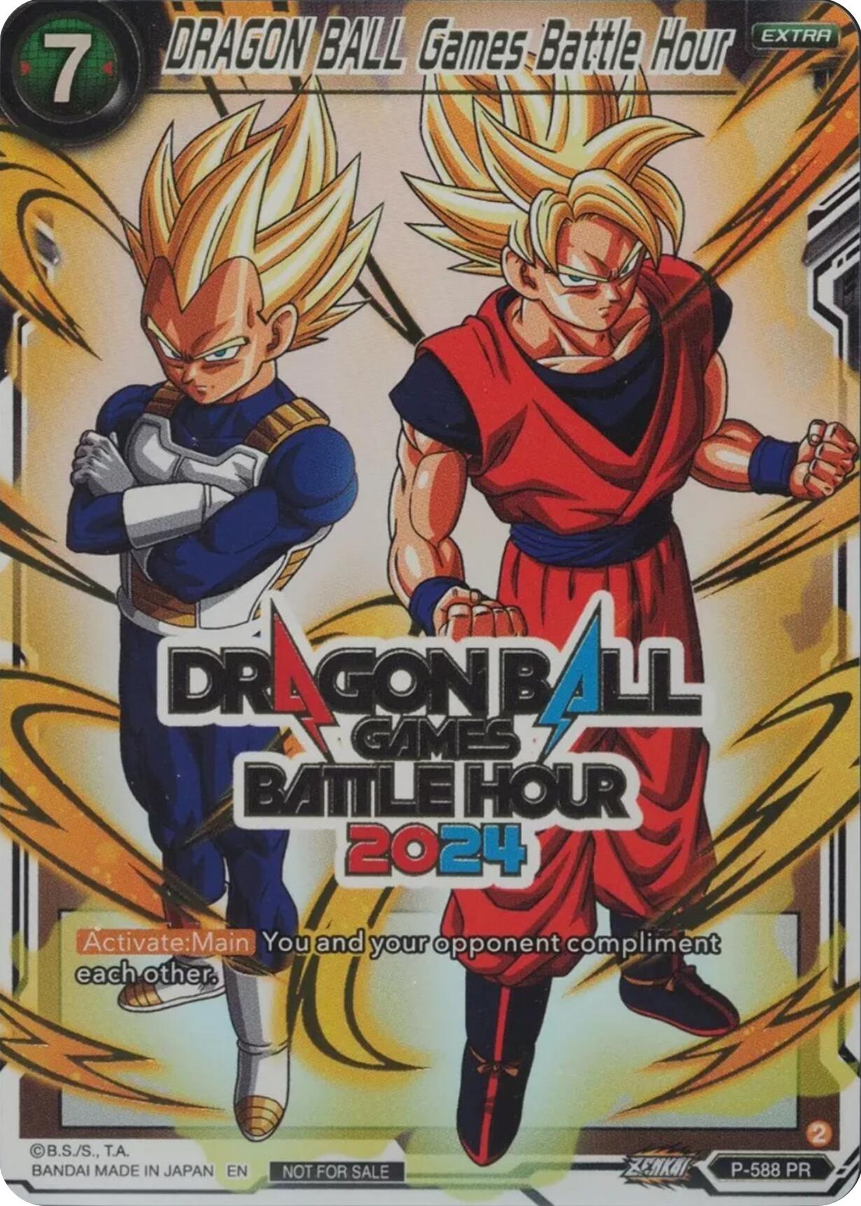 DRAGON BALL Games Battle Hour (Dragon Ball Games Battle Hour 2024 Promo Card Set) (P-588) [Promotion Cards] | Red Riot Games CA