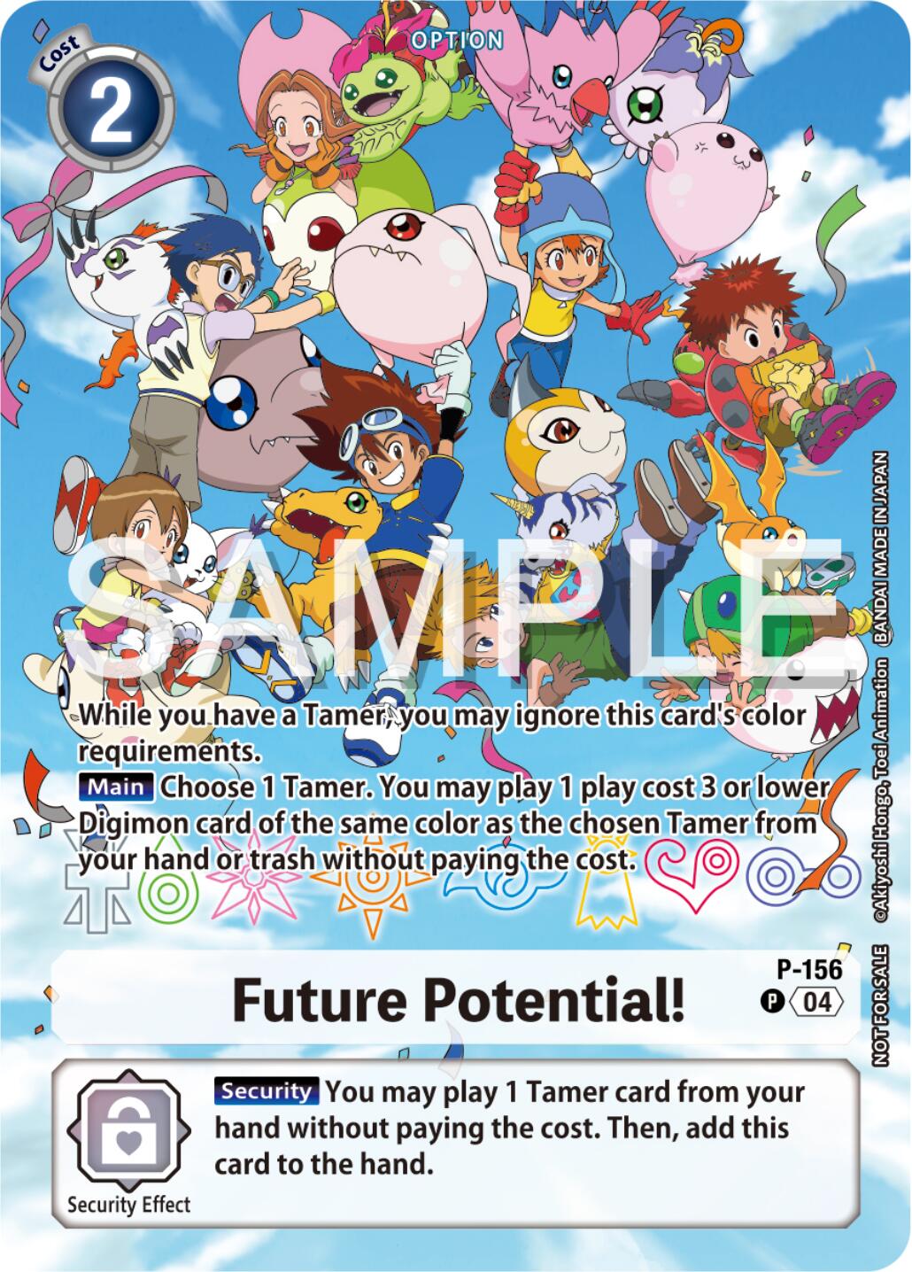 Future Potential! [P-156] (25th Anniversary Digimon Adventure) [Digimon LIBERATOR] | Red Riot Games CA