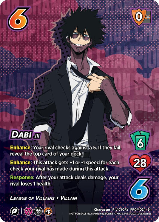 Dabi (2024 Regionals Season 2) (Victory) [Promo Cards]