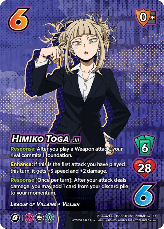 Himiko Toga (2024 Regionals Season 2) (Victory) [Promo Cards]