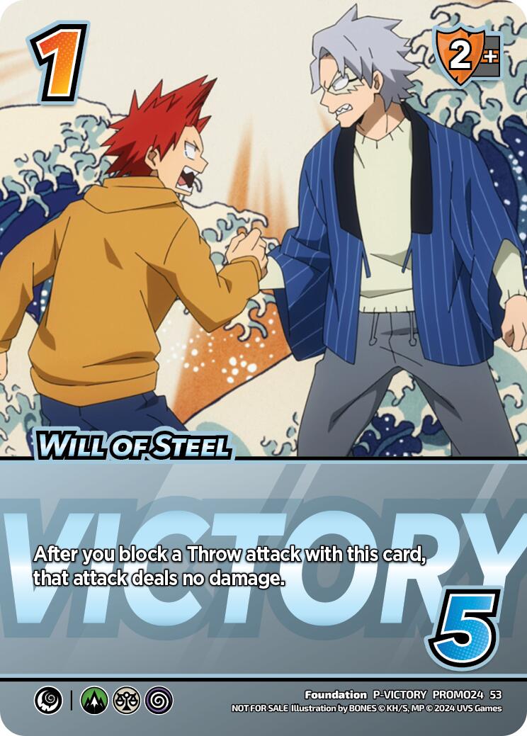 Will of Steel (2024 Regionals Season 2) (Victory) [Promo Cards]