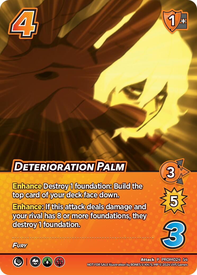 Deterioration Palm (2024 Regionals Season 2) [Promo Cards]
