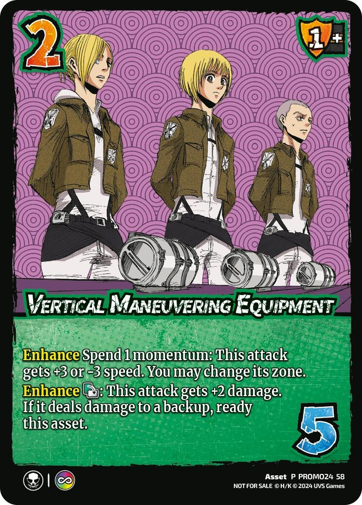Image for Vertical Maneuvering Equipment (PROMO45 58) (UVSP) - UniVersus
