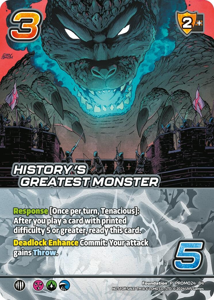 Image for History's Greatest Monster (PROMO62 84) (UVSP) - UniVersus