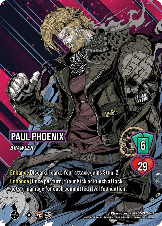 Image for Paul Phoenix (PROMO39 49) (UVSP) - UniVersus