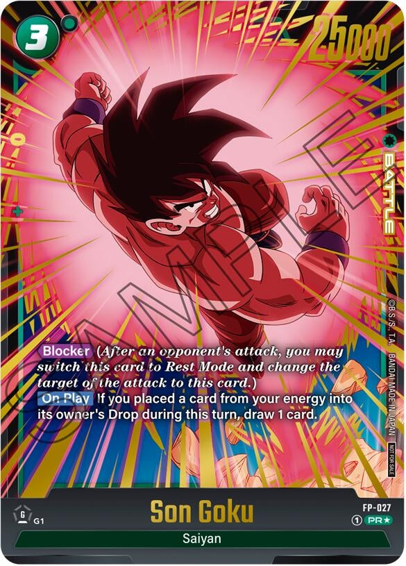 Image for Son Goku - FP-027 (Gold) (27) [DBSFW_PR]