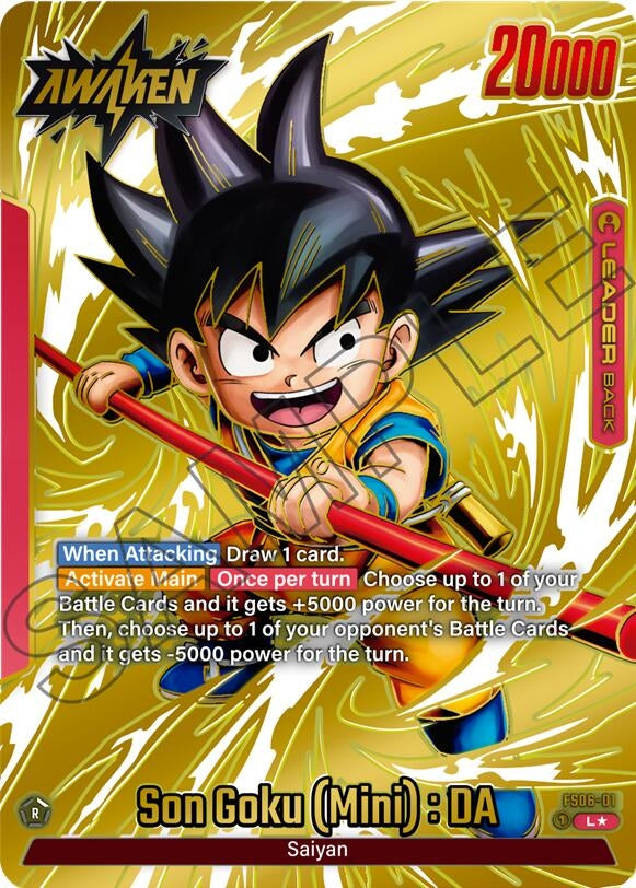 Image for Son Goku (Mini) : DA (Gold) (FS06-01) [Tournament and Championship Promos]
