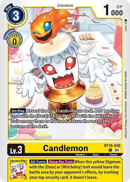 Candlemon [BT18-030] [Release Special Booster 2.0] | Red Riot Games CA