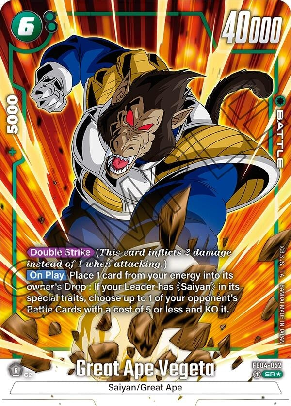 Image for Great Ape Vegeta (Alternate Art) [Ultra Limit]