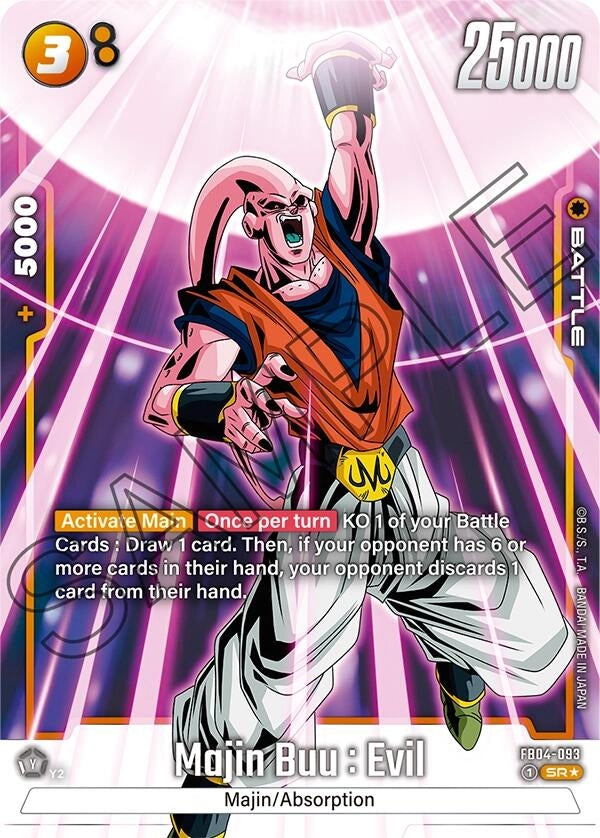 Image for Majin Buu : Evil - FB04-093 (Alternate Art) [Ultra Limit]