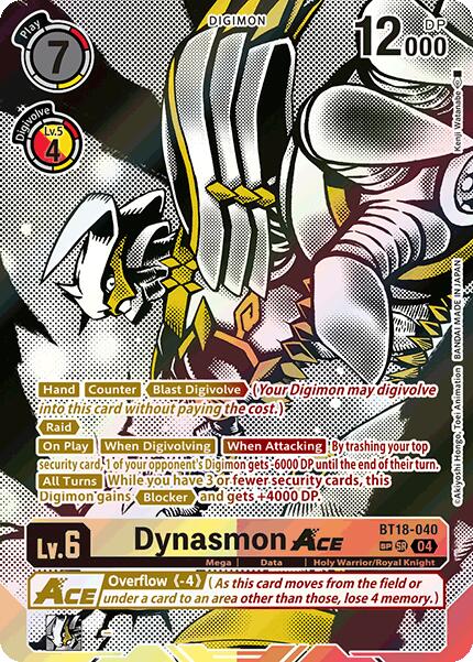 Dynasmon ACE [BT18-040] (Textured) [Release Special Booster 2.0] | Red Riot Games CA