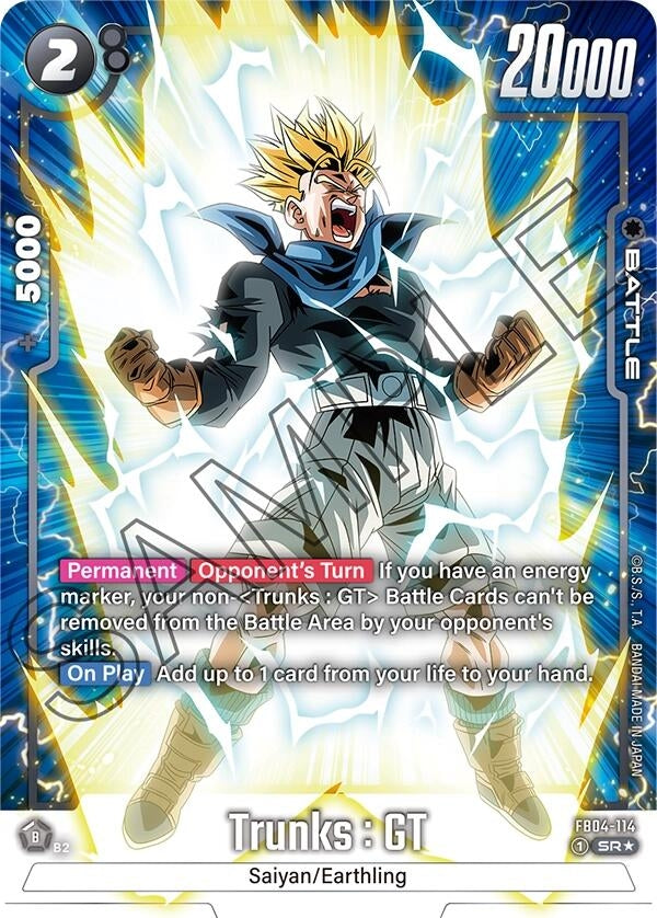 Image for Trunks : GT- FB04-114 (Alternate Art) [Ultra Limit]