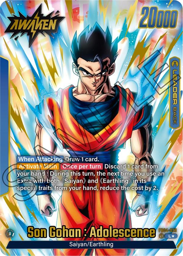 Son Gohan : Adolescence (Alternate Art) [Ultra Limit] | Red Riot Games CA