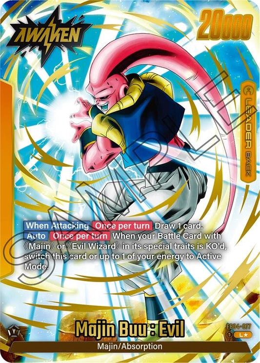 Image for Majin Buu : Evil - FB04-077 (Alternate Art) [Ultra Limit]