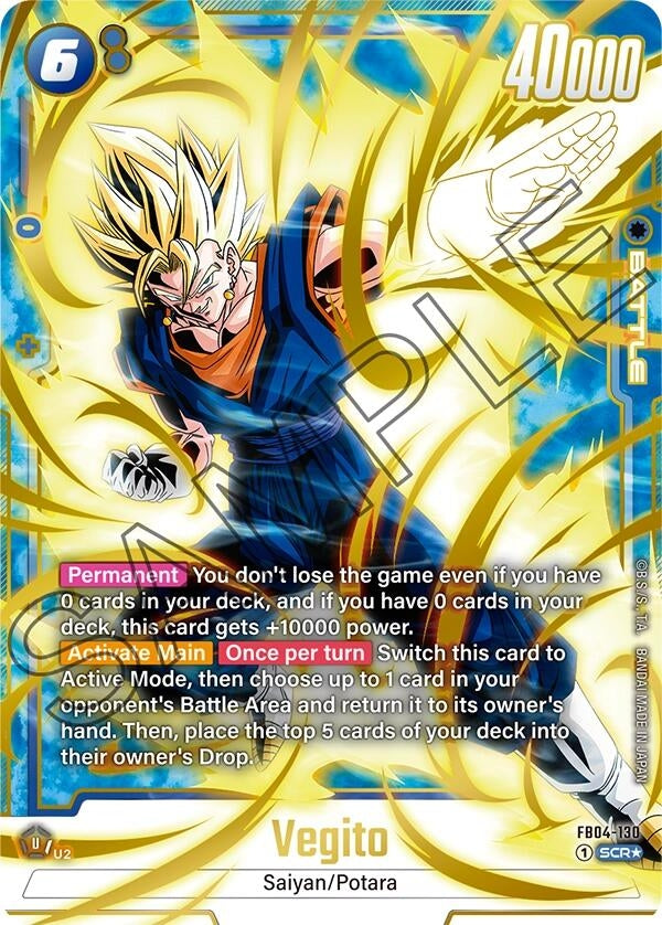 Image for Vegito - FB04-130 (Alternate Art) [Ultra Limit]