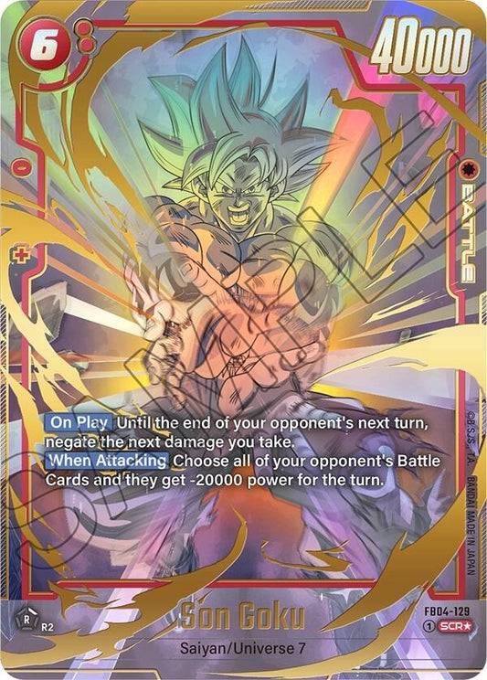 Image for Son Goku - FB04-129 (Alternate Art) [Ultra Limit]