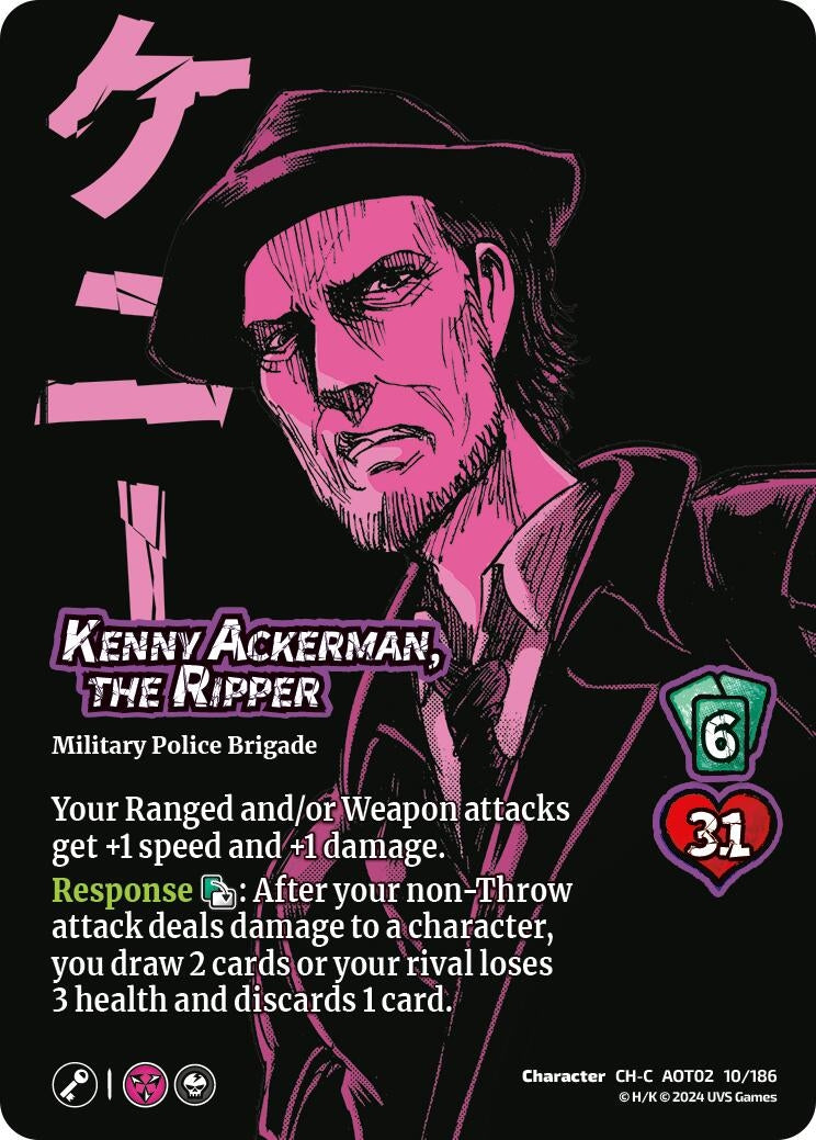 Image for Kenny Ackerman, the Ripper (10/186) [AOT02]