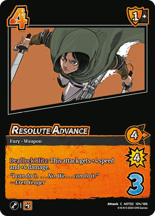 Image for Resolute Advance (104/186) [AOT02]