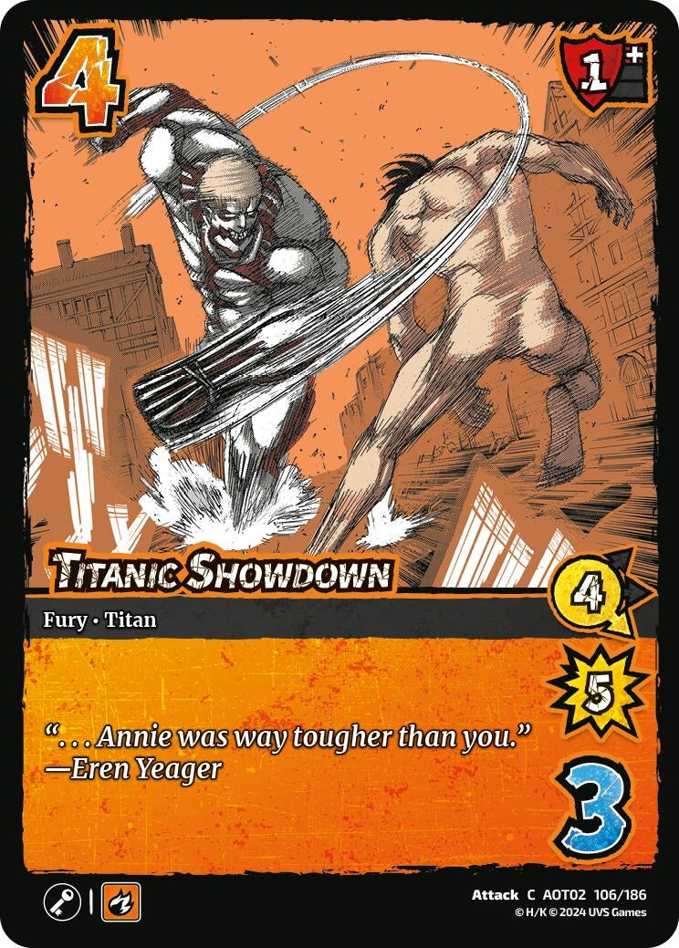 Image for Titanic Showdown (106/186) [AOT02]