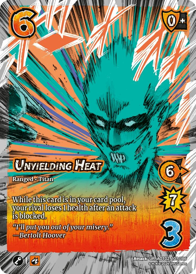 Image for Unyielding Heat (107/186) [AOT02]