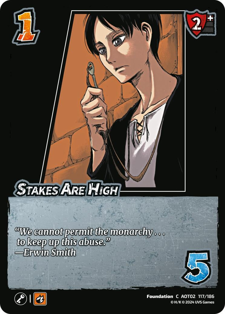 Image for Stakes Are High (117/186) [AOT02]