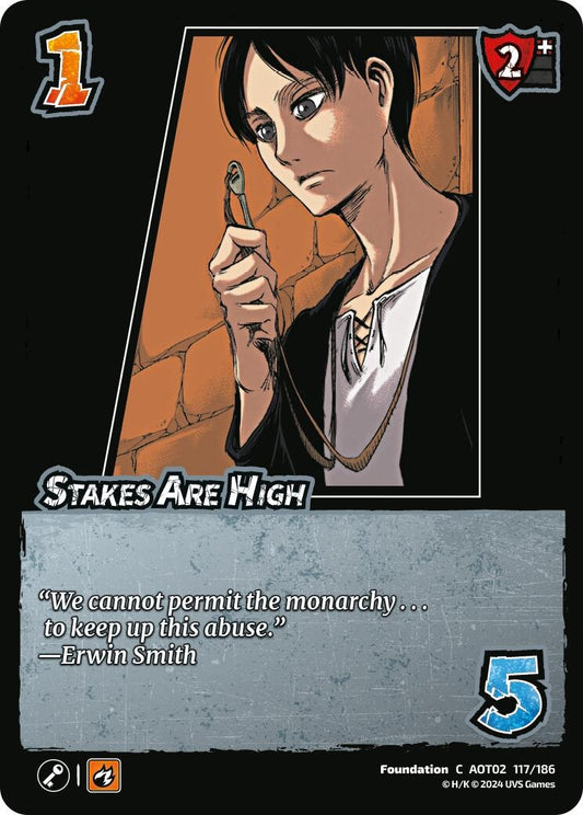 Image for Stakes Are High (117/186) [AOT02]