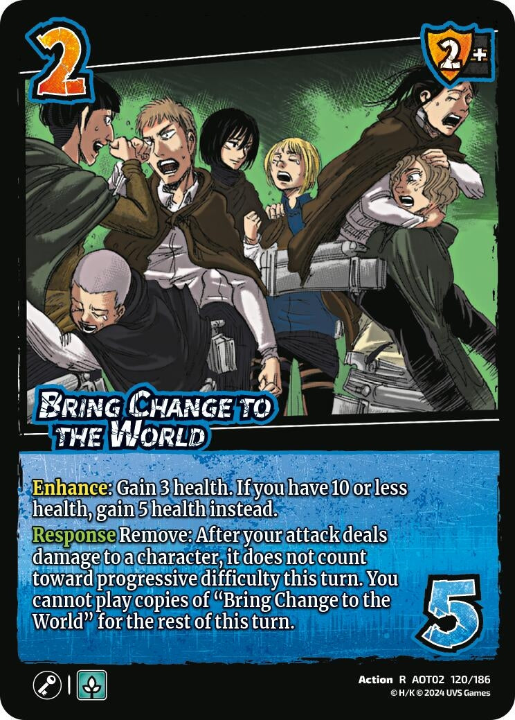 Image for Bring Change to the World (120/186) [AOT02]