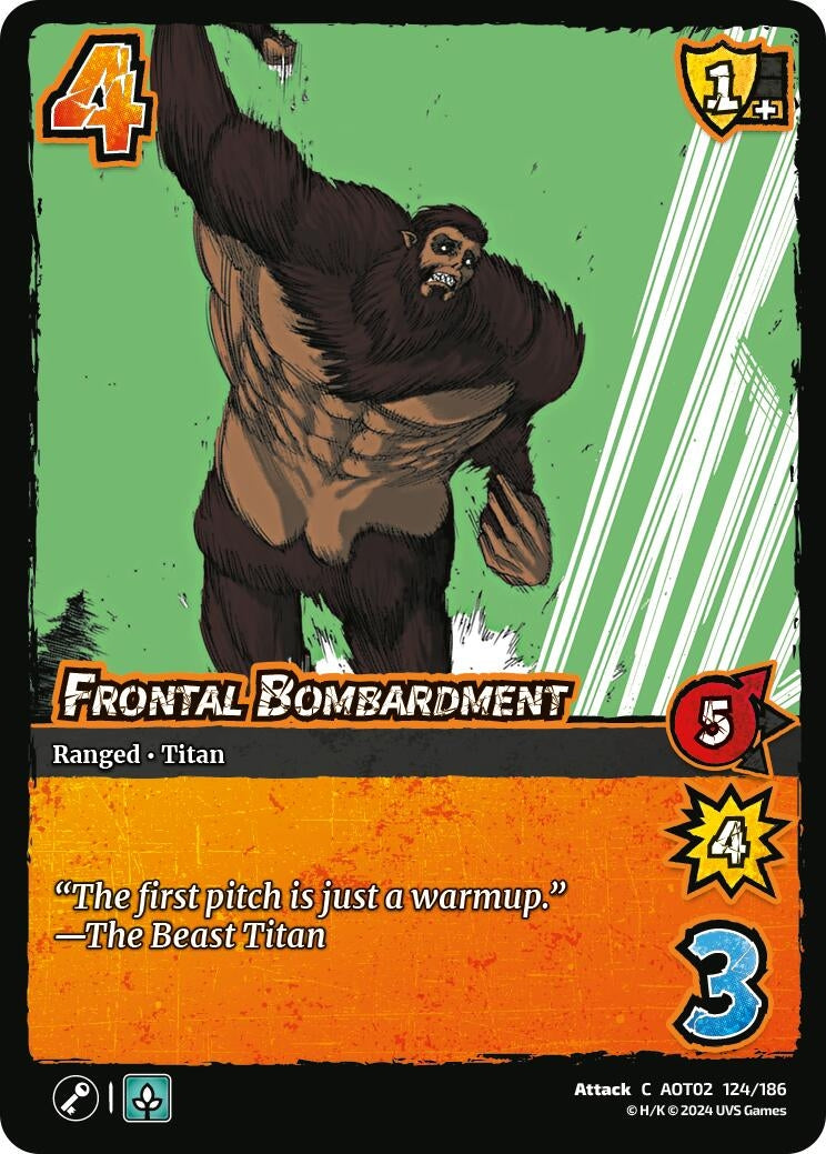 Image for Frontal Bombardment (124/186) [AOT02]