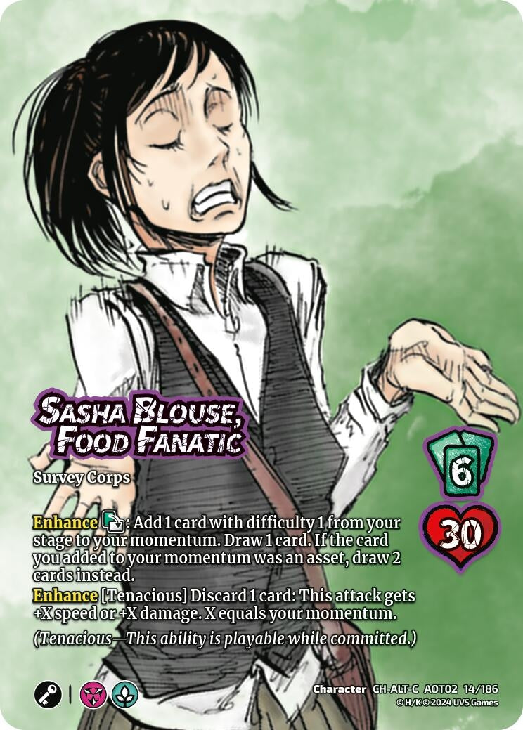 Image for Sasha Blouse, Food Fanatic (Alternate Art) (14/186) [AOT02]