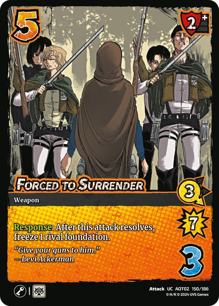 Image for Forced to Surrender (150/186) [AOT02]