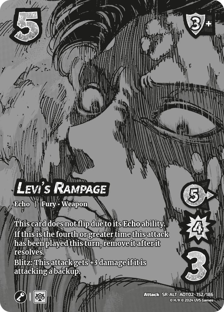 Image for Levi's Rampage (Alternate Art) (152/186) [AOT02]