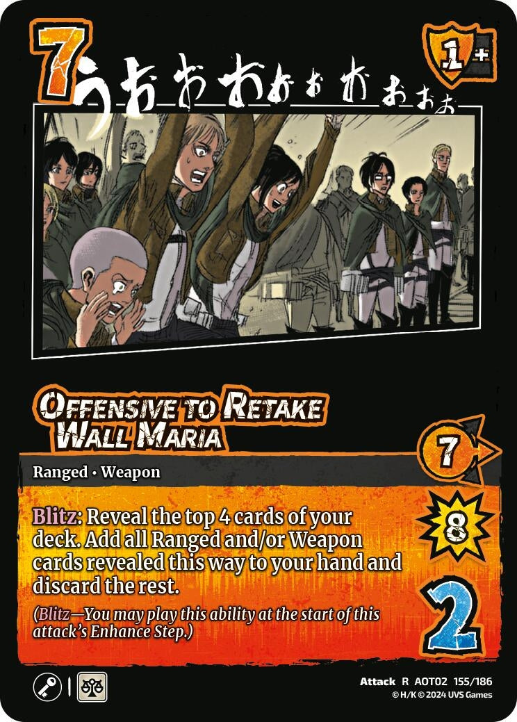 Image for Offensive to Retake Wall Maria (155/186) [AOT02]