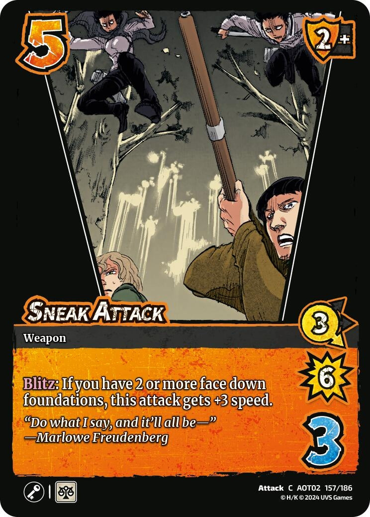 Image for Sneak Attack (157/186) [AOT02]