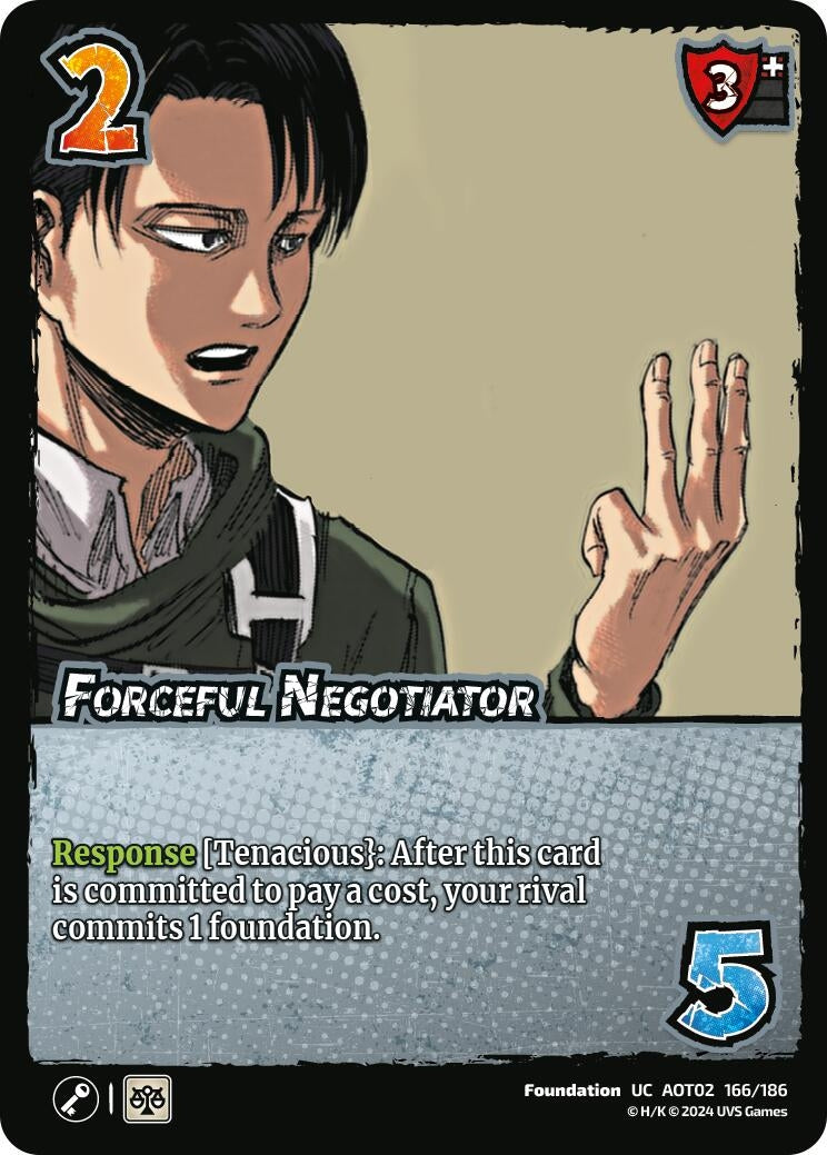Image for Forceful Negotiator (166/186) [AOT02]