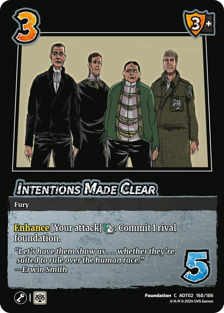 Image for Intentions Made Clear (168/186) [AOT02]