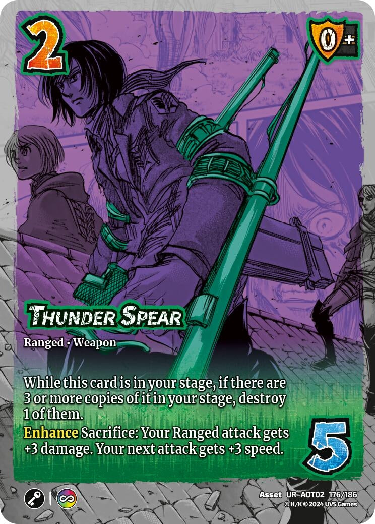 Image for Thunder Spear (176/186) [AOT02]
