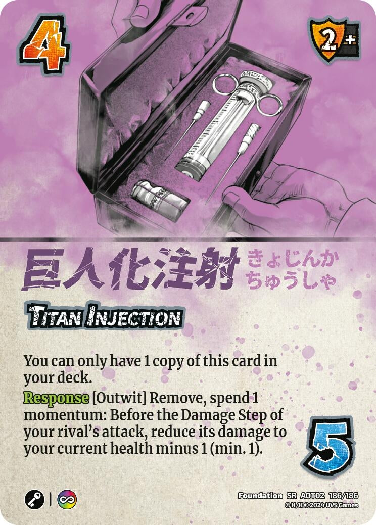 Image for Titan Injection (186/186) [AOT02]