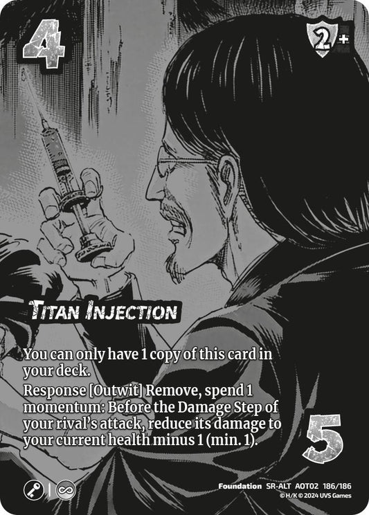 Image for Titan Injection (Alternate Art) (186/186) [AOT02]