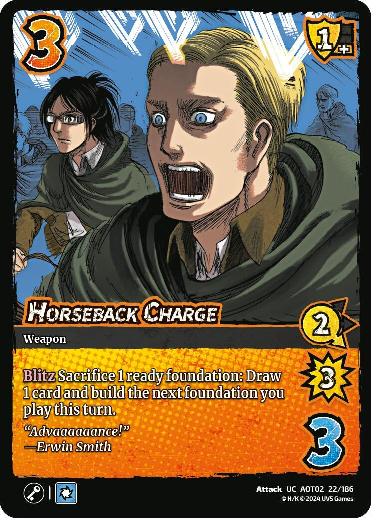 Image for Horseback Charge (22/186) [AOT02]