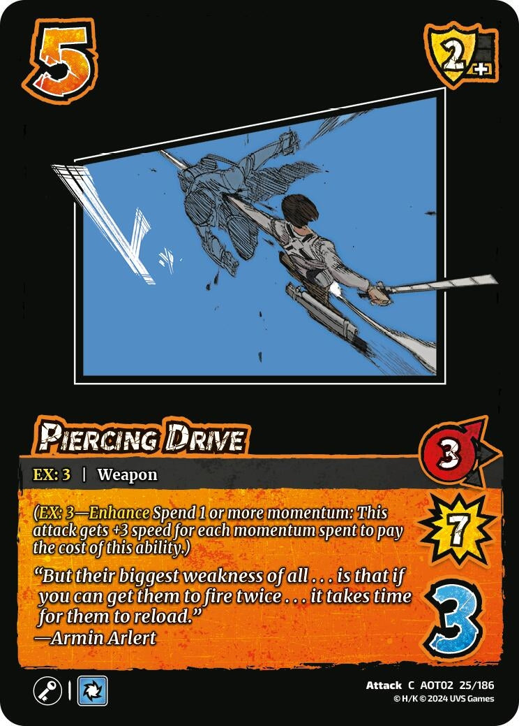 Image for Piercing Drive (25/186) [AOT02]
