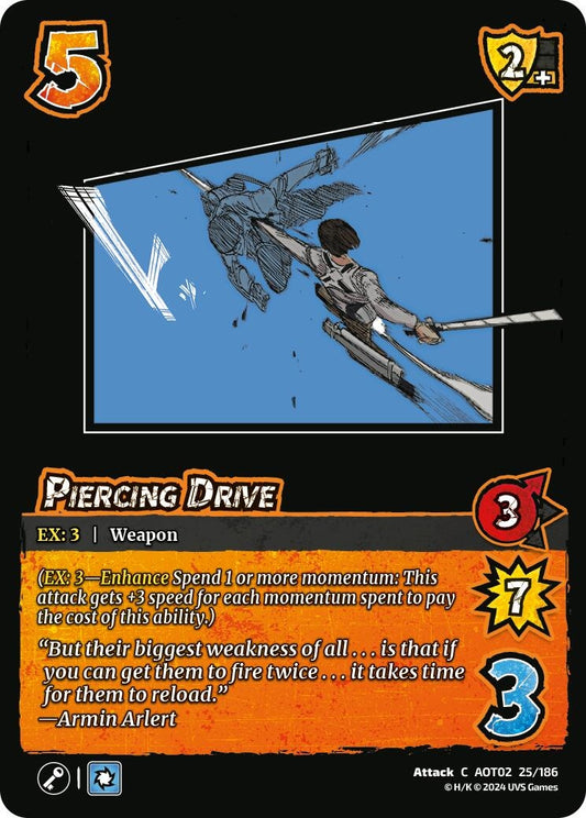 Image for Piercing Drive (25/186) [AOT02]