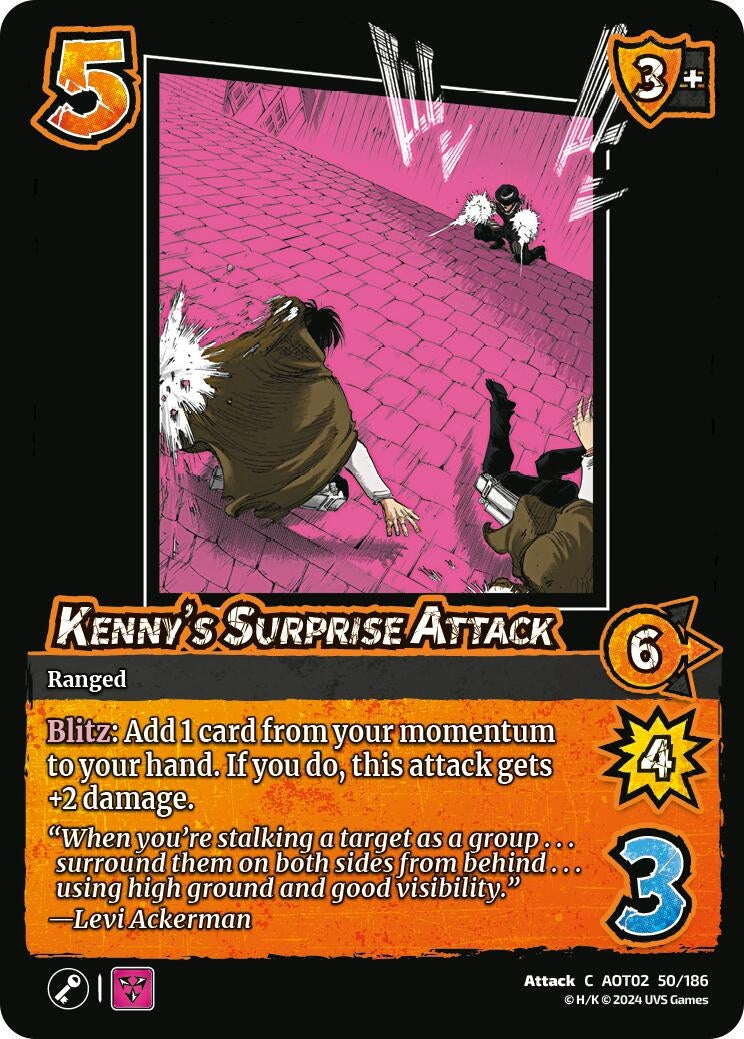 Image for Kenny's Surprise Attack (50/186) [AOT02]