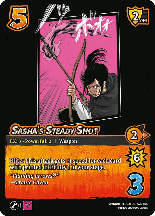 Image for Sasha's Steady Shot (52/186) [AOT02]