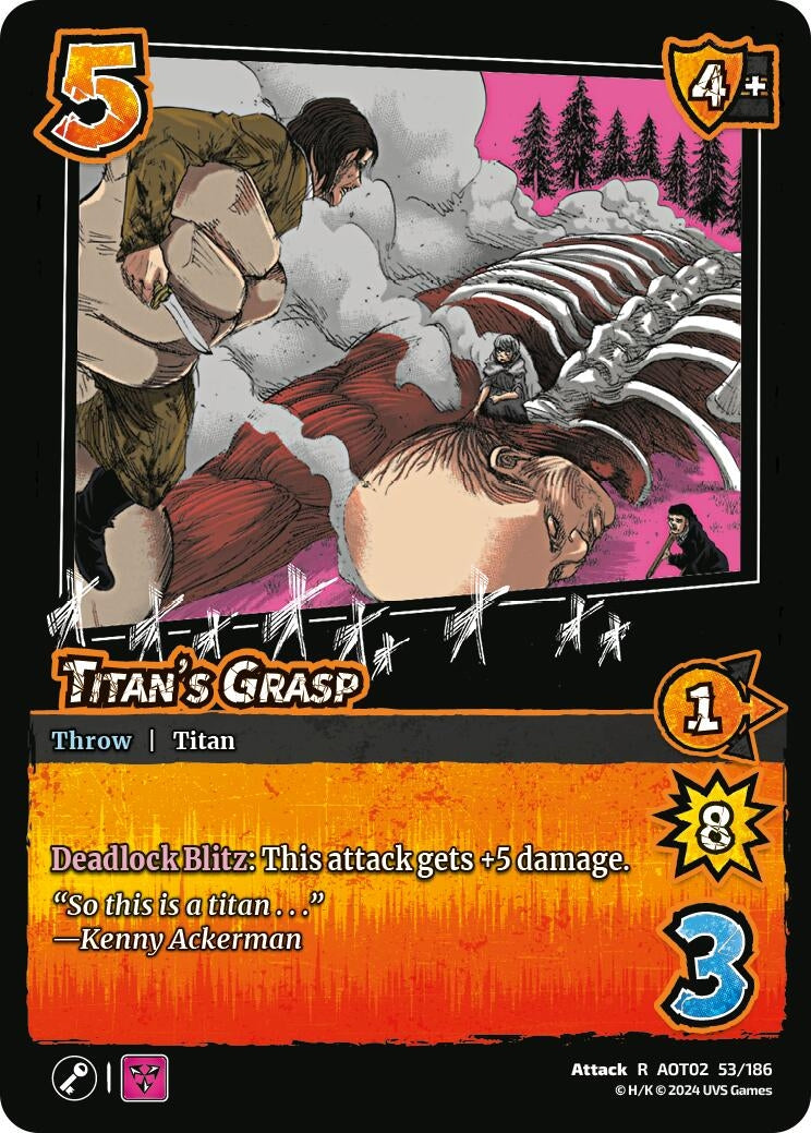 Image for Titan's Grasp (53/186) [AOT02]