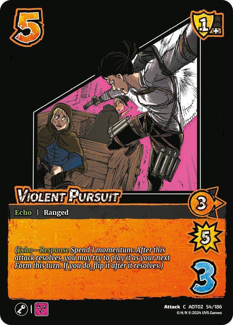 Image for Violent Pursuit (54/186) [AOT02]