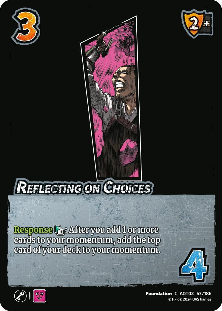 Image for Reflecting on Choices (63/186) [AOT02]