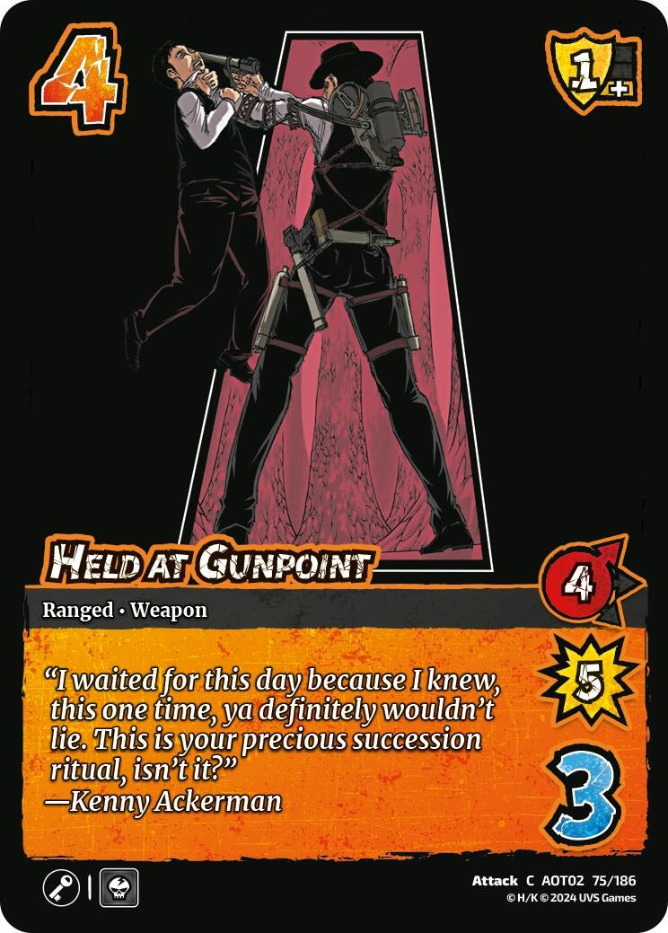 Image for Held at Gunpoint (75/186) [AOT02]