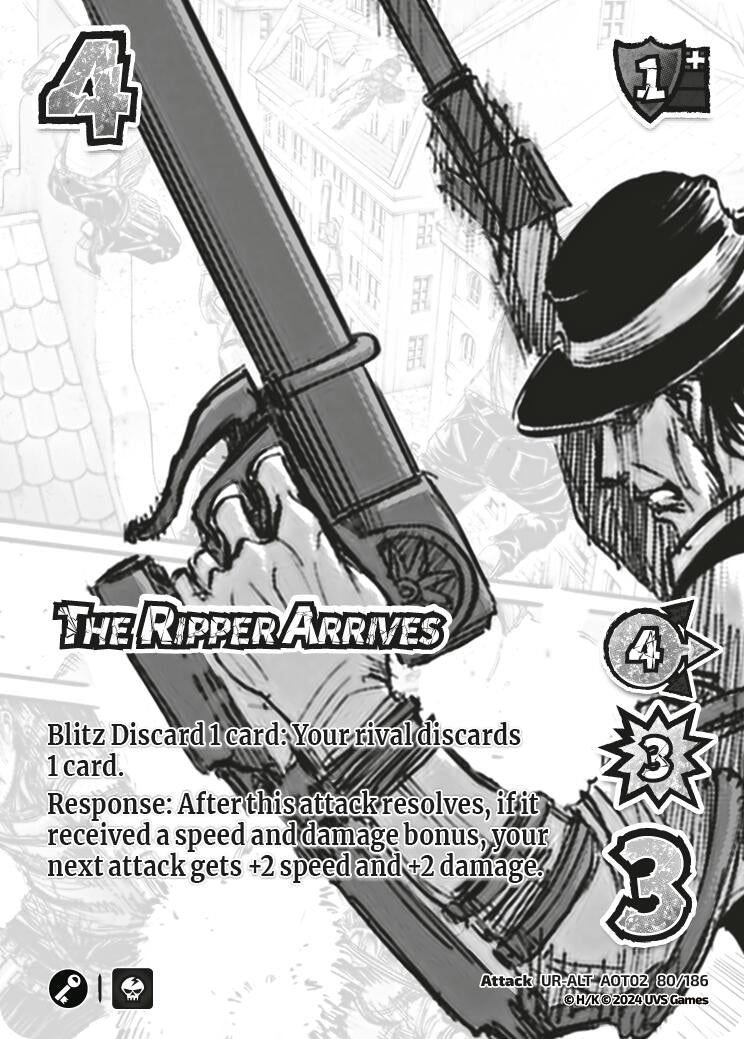 Image for The Ripper Arrives (Alternate Art) (80/186) [AOT02]