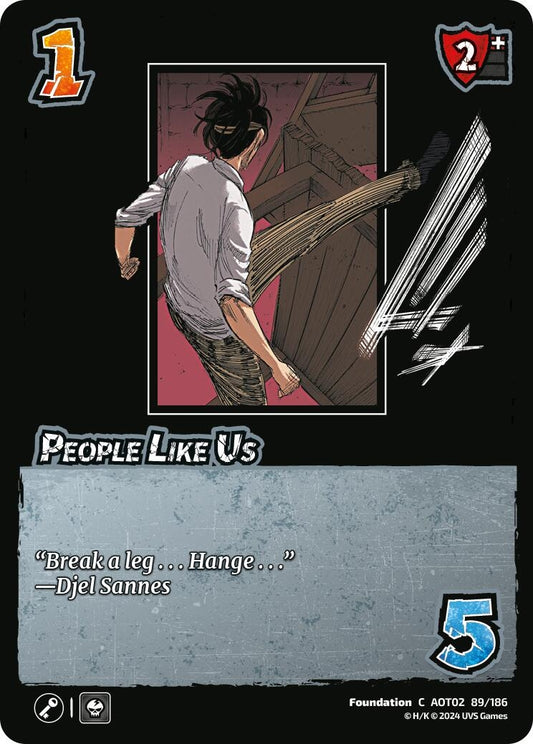 Image for People Like Us (89/186) [AOT02]