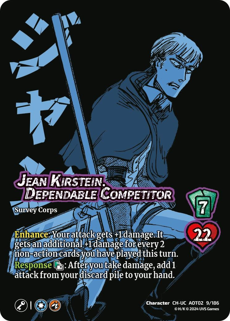 Image for Jean Kirstein, Dependable Competitor (9/186) [AOT02]